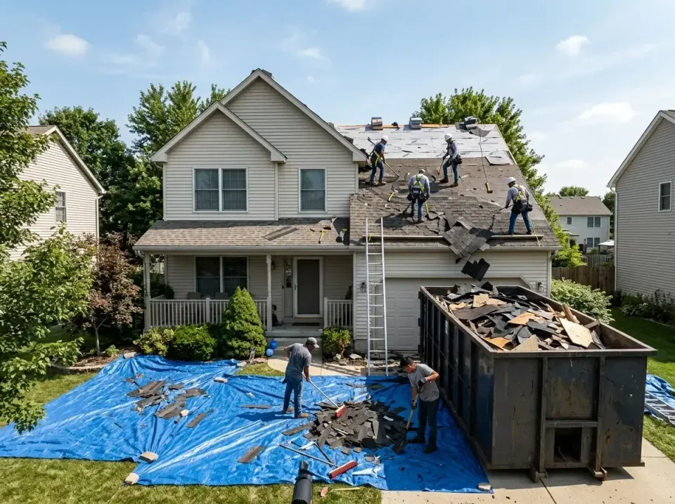 roof-replacement-debris-remova-004 — frequently asked questions, Cheapest Dumpster Rentals in Collierville, CA
